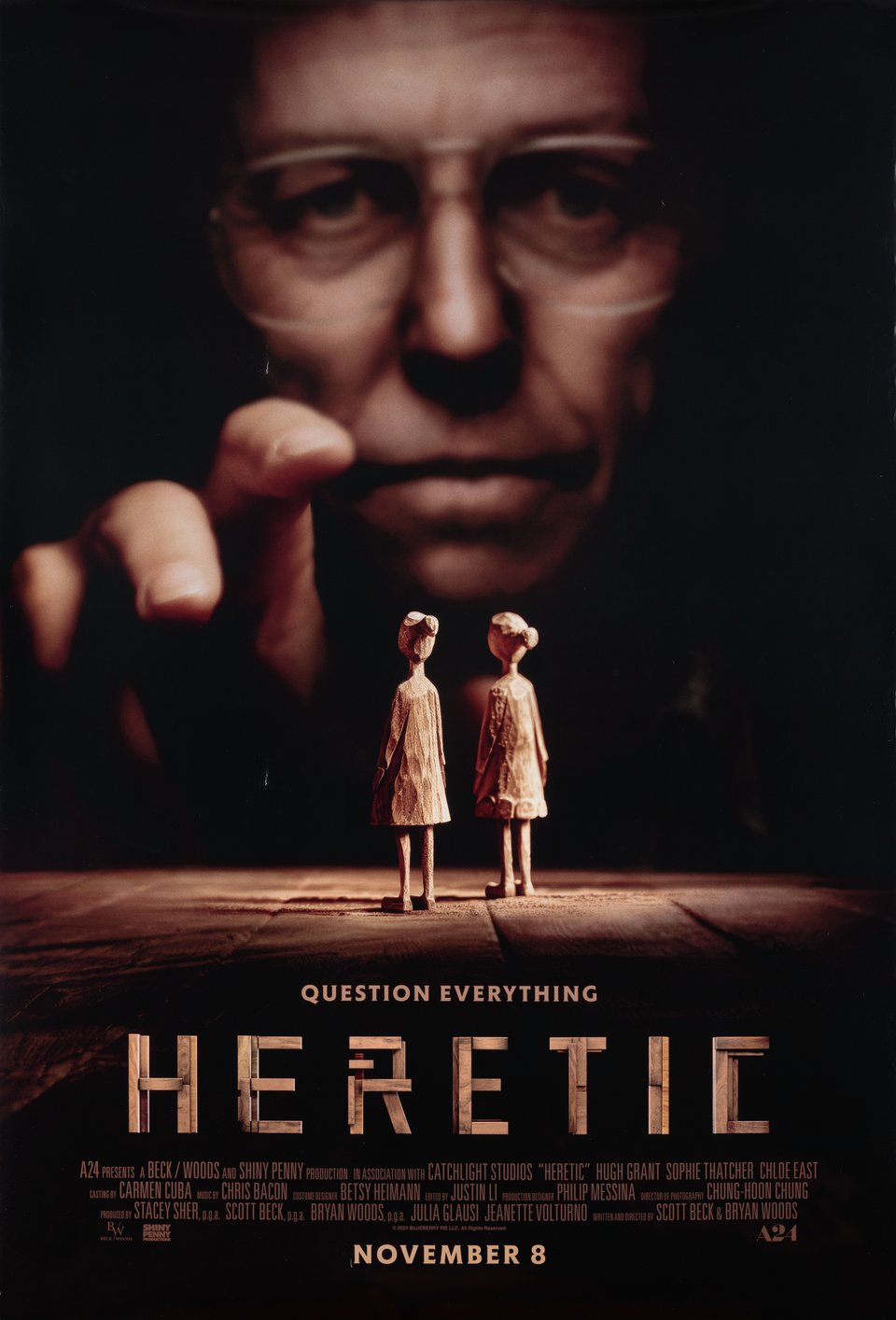 Heretic Original 2024 U.S. One Sheet Movie Poster