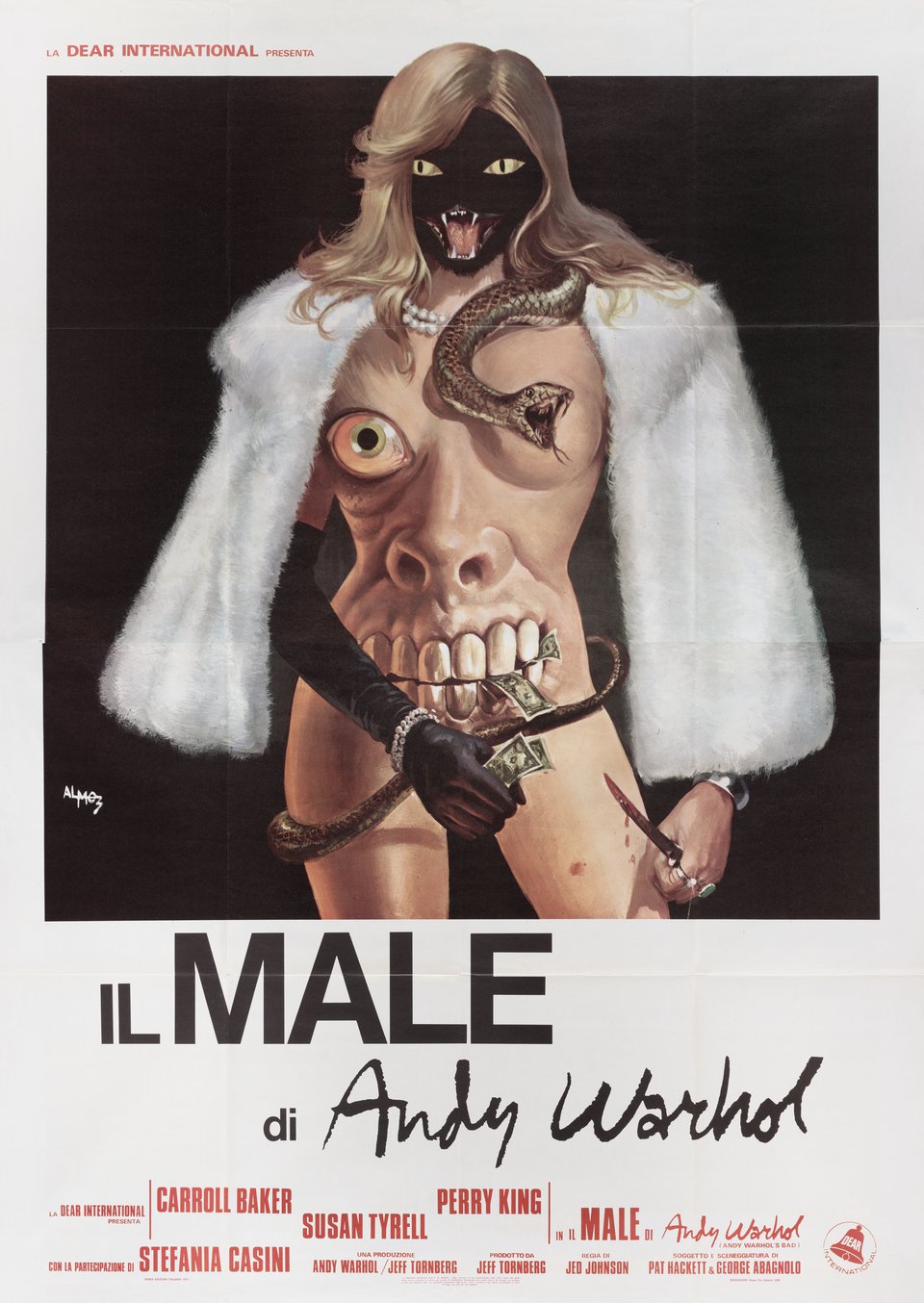 Bad Original 1977 Italian Quattro Foglio Movie Poster