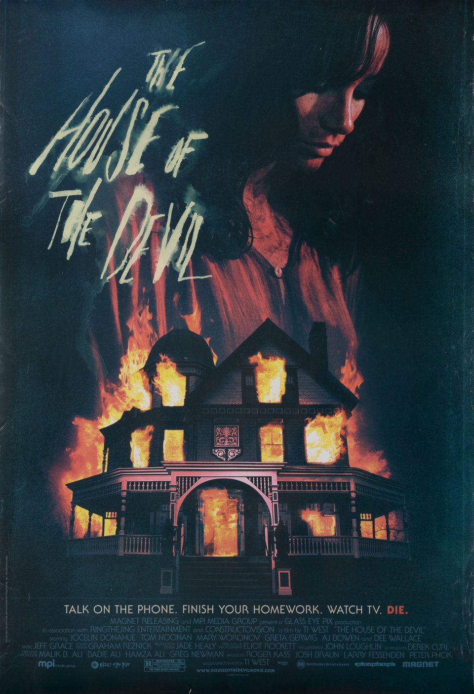 The House of the Devil Original 2009 U.S. One Sheet Movie Poster