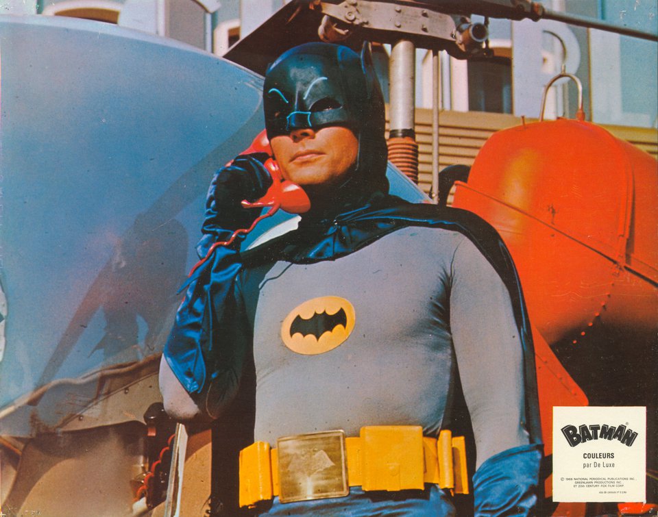 Batman: The Movie Original 1966 French Scene Card