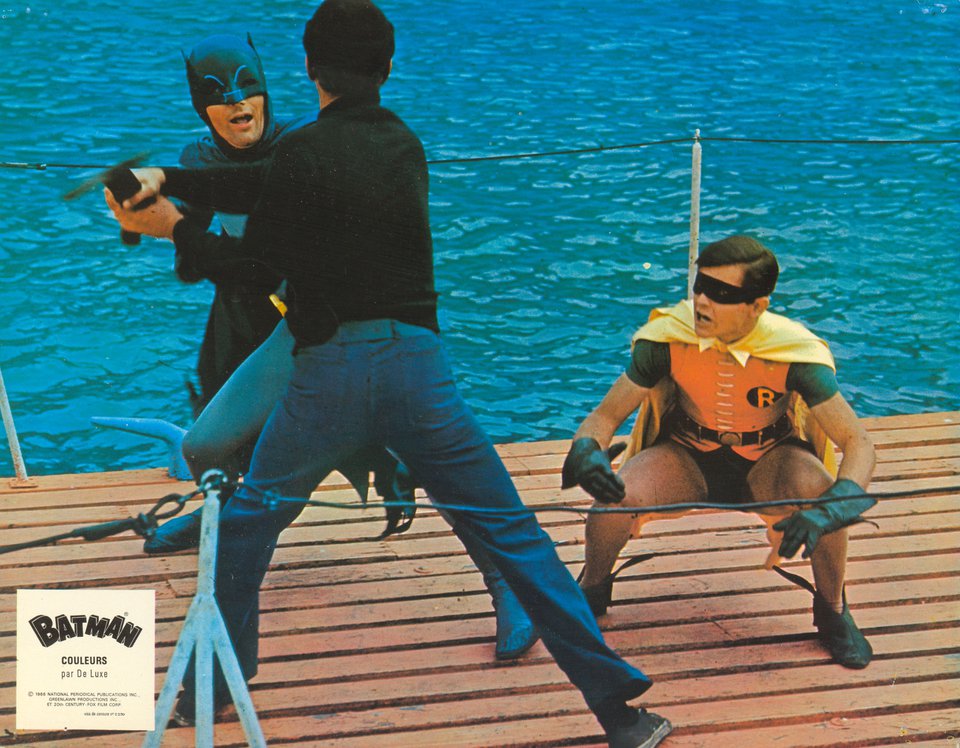 Batman: The Movie Original 1966 French Scene Card