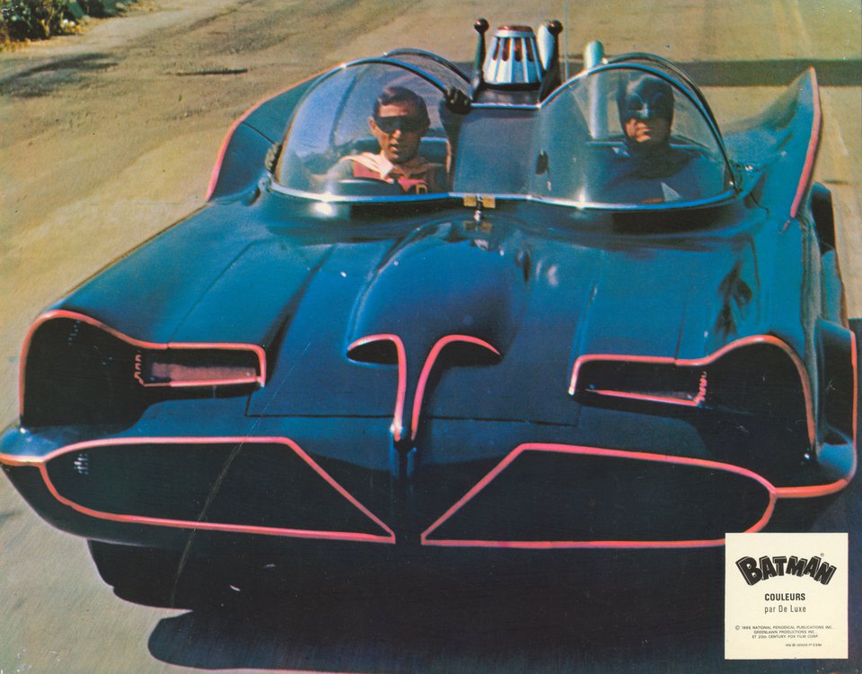 Batman: The Movie Original 1966 French Scene Card