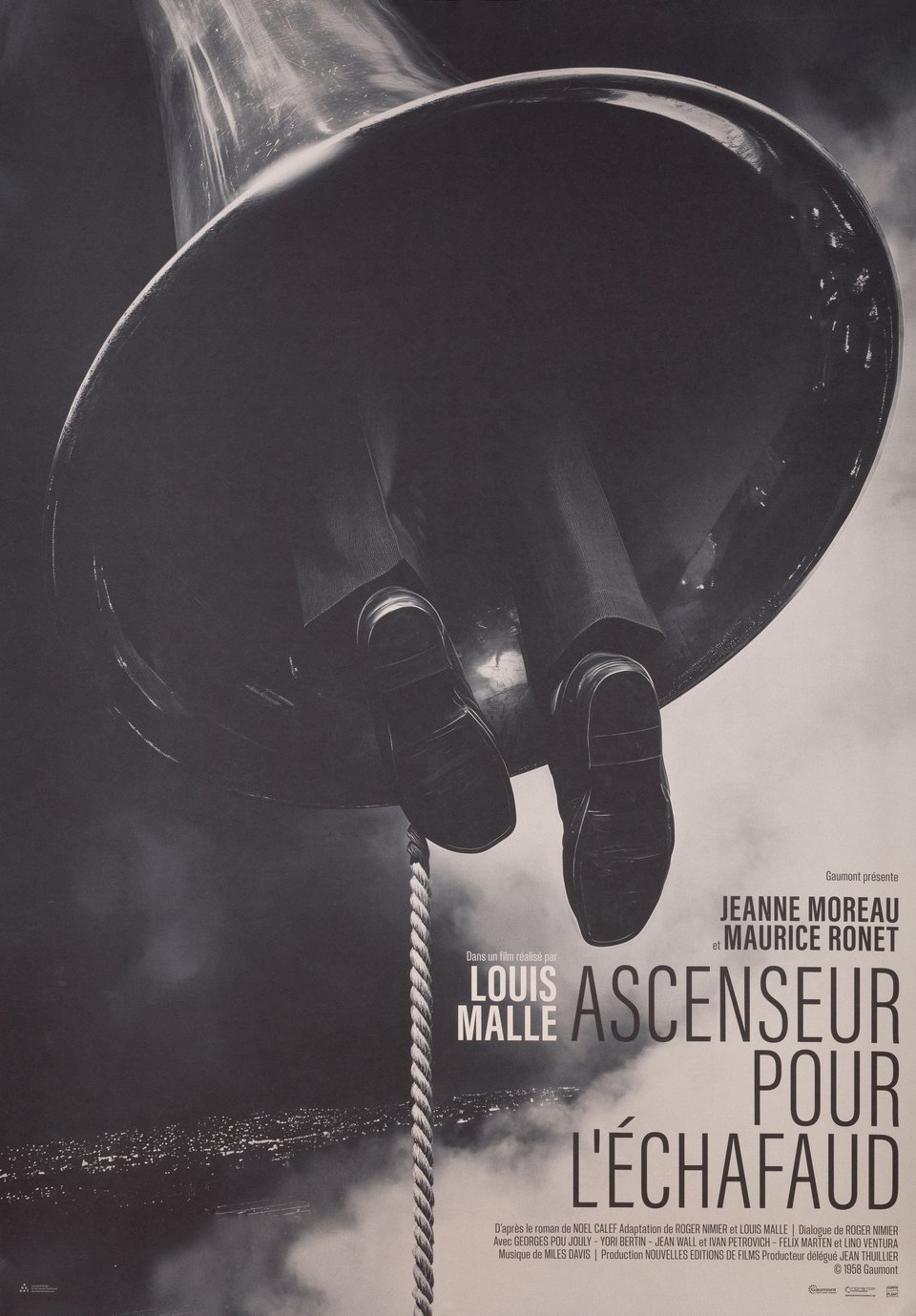 Elevator to the Gallows Original 2025 Swedish B1 Movie Poster