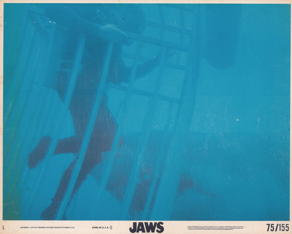 Jaws Original 1975 U.S. Color Photo