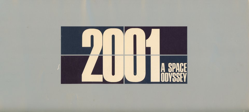 2001: A Space Odyssey Original 1968 U.S. Movie Program Signed by Arthur C. Clarke