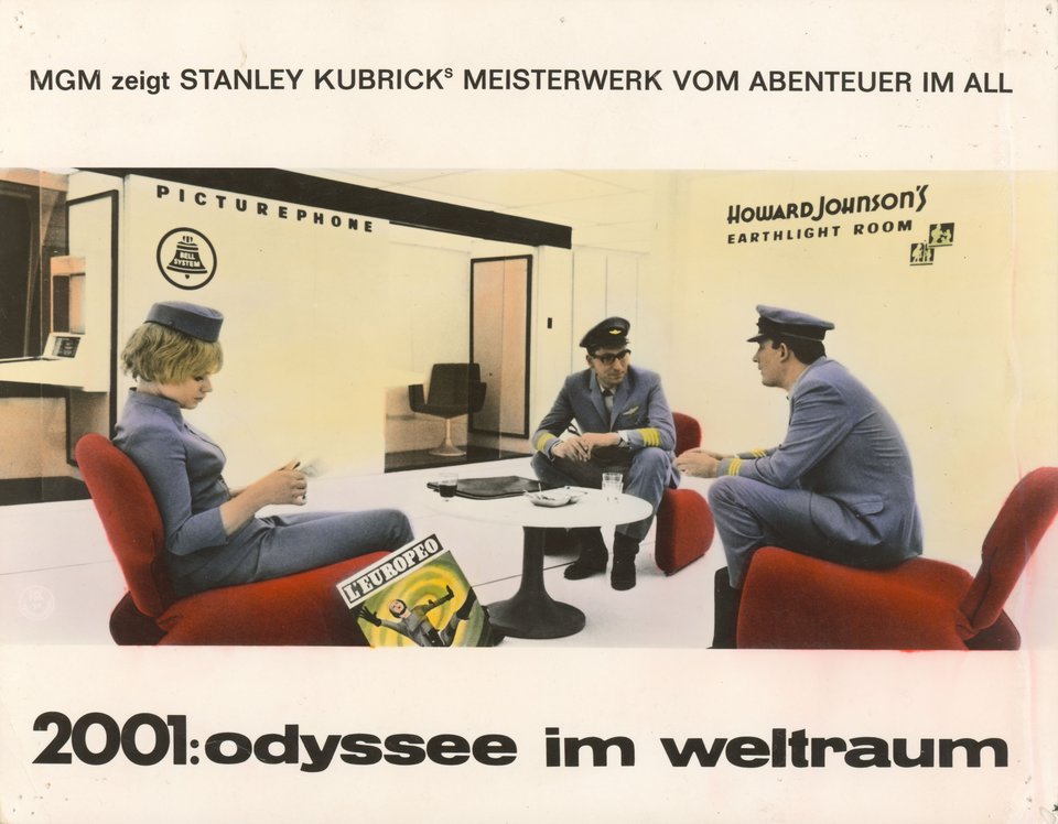 2001: A Space Odyssey Original 1968 German Scene Card