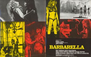 Barbarella Original 1968 French Movie Program Alternate Image