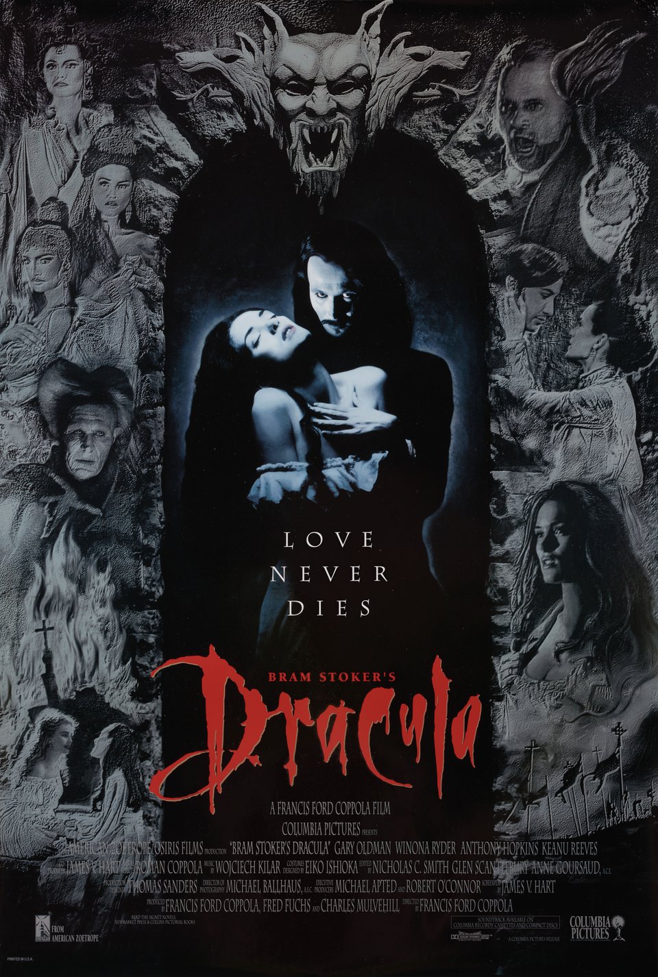 Dracula Original 1992 U.S. One Sheet Movie Poster