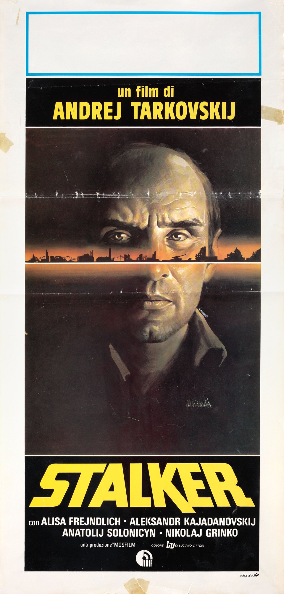 Stalker Original 1981 Italian Locandina Movie Poster