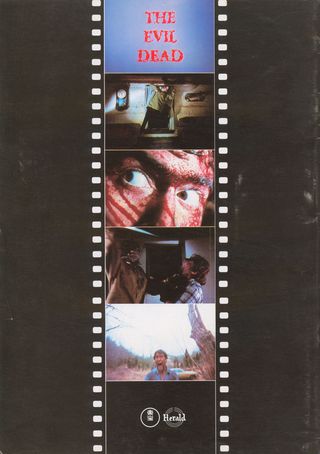 The Evil Dead Original 1985 Japanese Movie Program Alternate Image