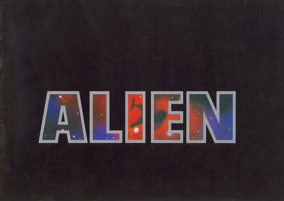 Alien Original 1979 Japanese Movie Program