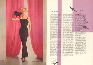 The Birds Original 1963 Japanese Movie Program Alternate Image