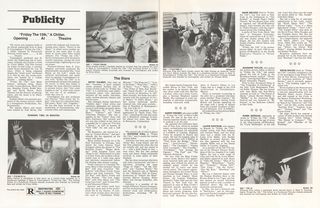 Friday the 13th Original 1980 U.S. Movie Pressbook Alternate Image