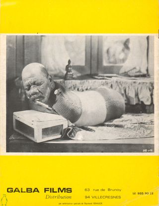 Freaks Original R1960s Spanish Movie Program Alternate Image