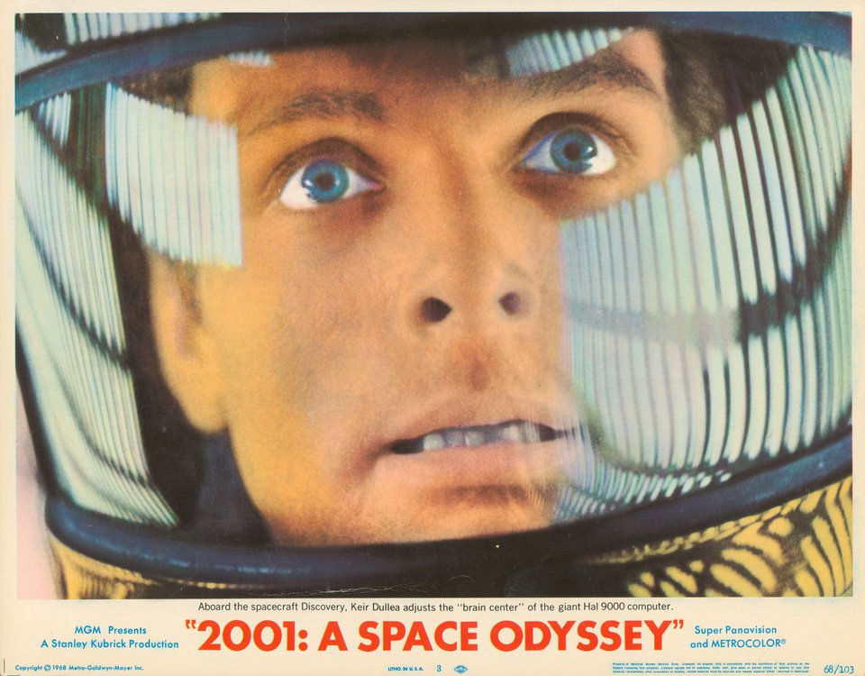 2001: A Space Odyssey Original 1968 U.S. Scene Card