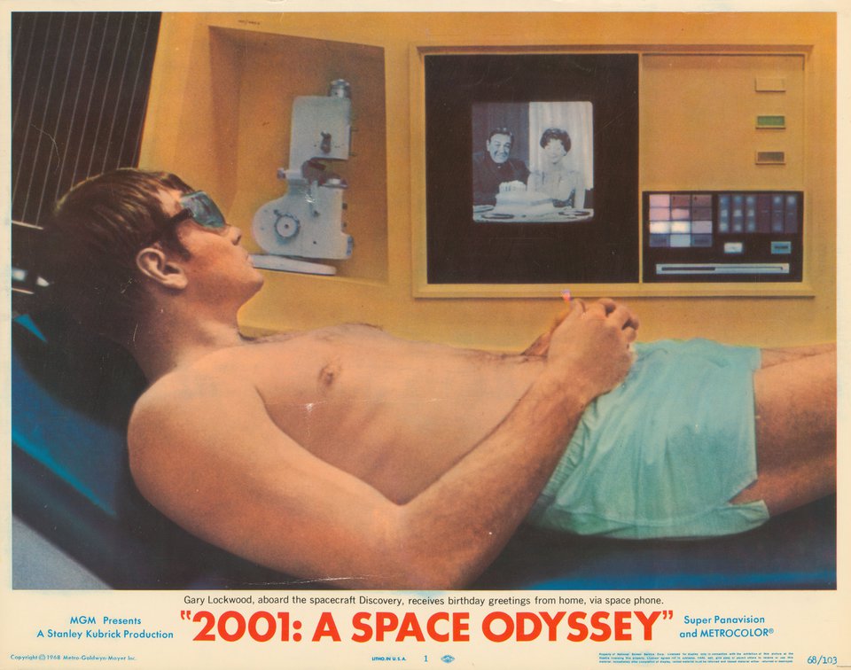 2001: A Space Odyssey Original 1968 U.S. Scene Card