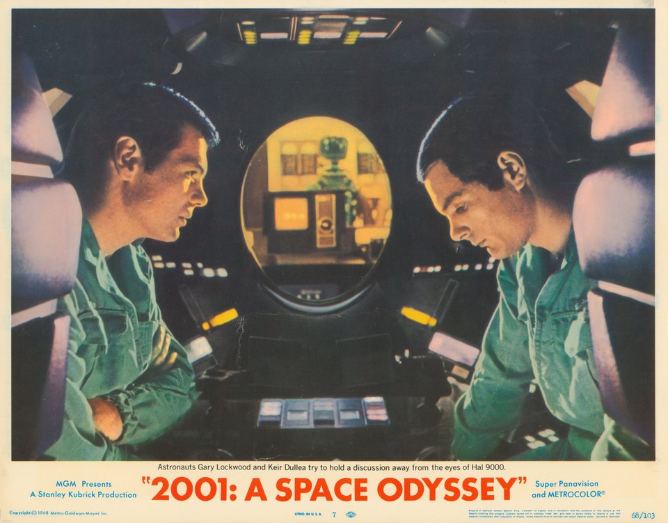 2001: A Space Odyssey Original 1968 U.S. Scene Card
