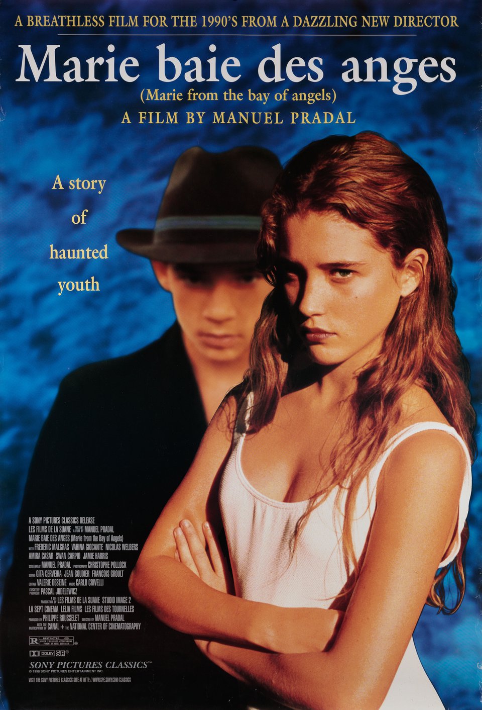 Marie from the Bay of Angels Original 1997 U.S. One Sheet Movie Poster