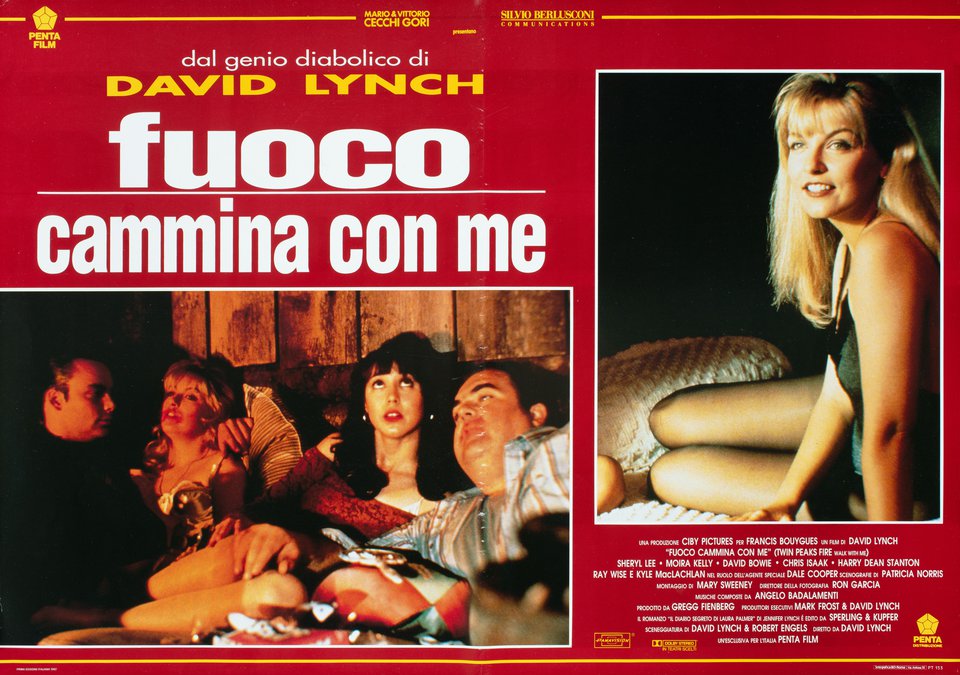 Twin Peaks: Fire Walk with Me Original 1992 Italian Fotobusta Movie Poster