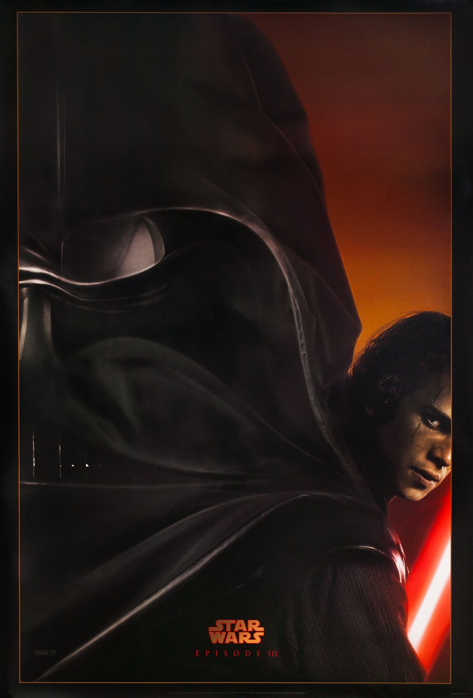 Revenge of the Sith Original 2005 U.S. One Sheet Movie Poster