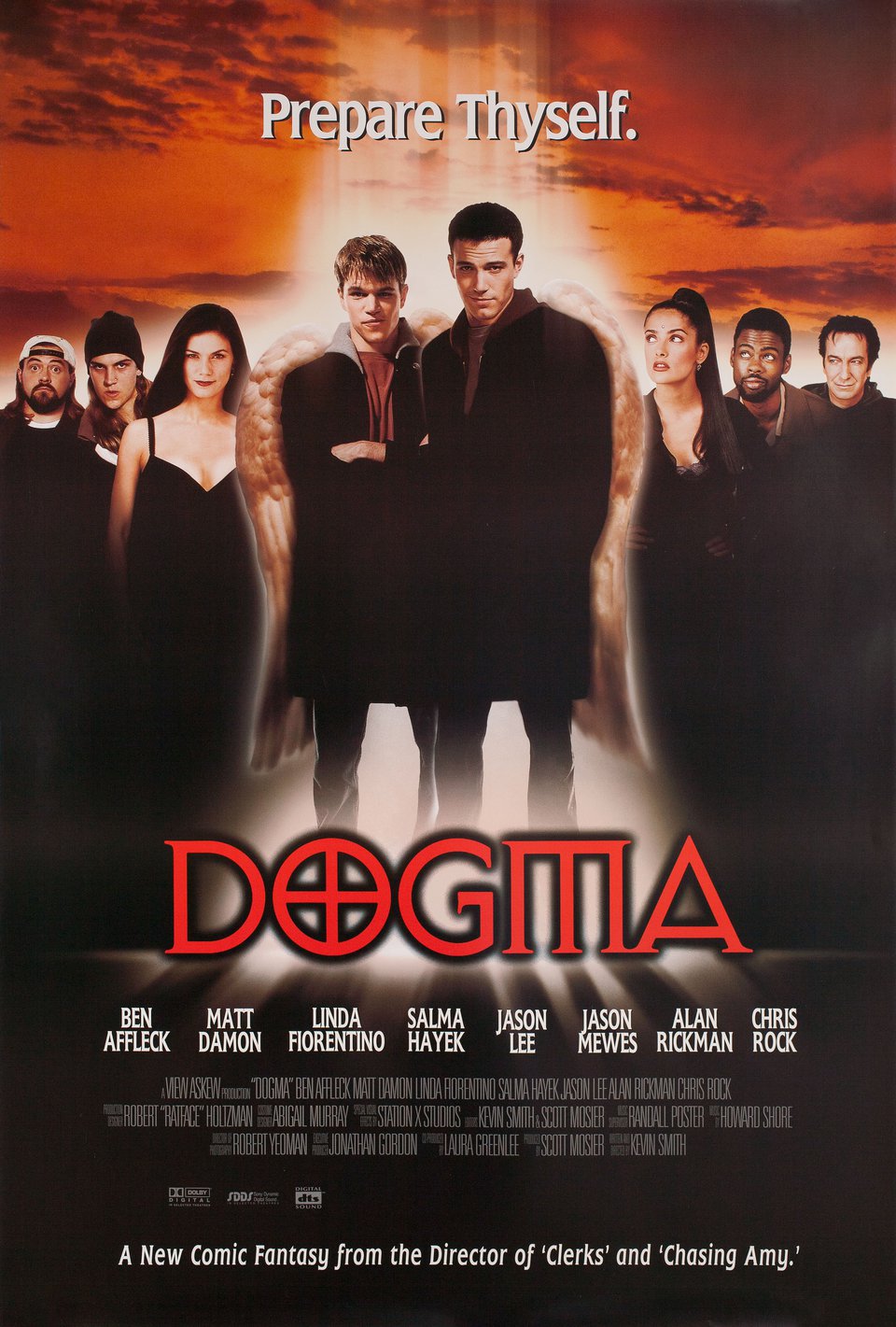 Dogma Original 1999 U.S. One Sheet Movie Poster