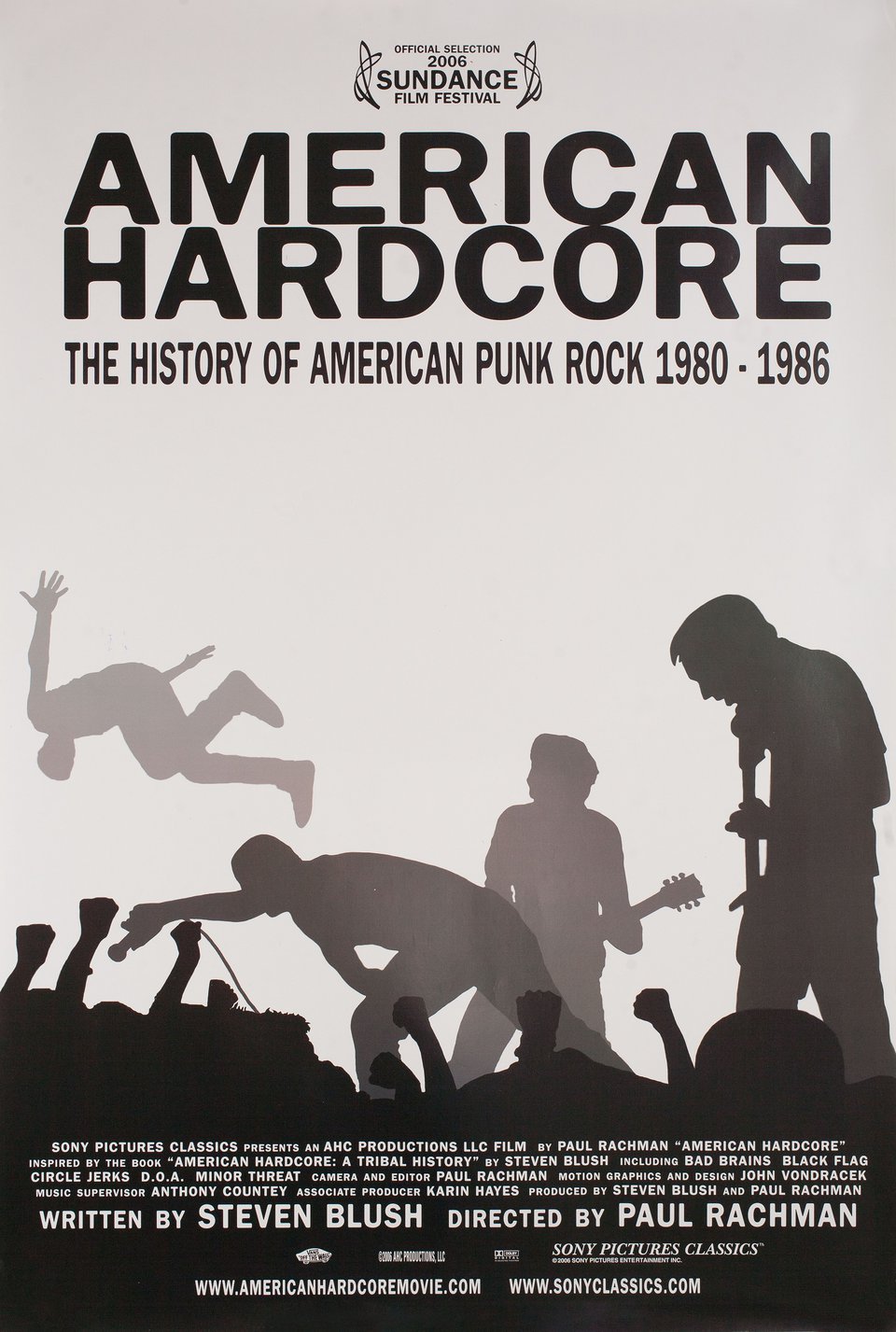 American Hardcore Original 2006 U.S. One Sheet Movie Poster