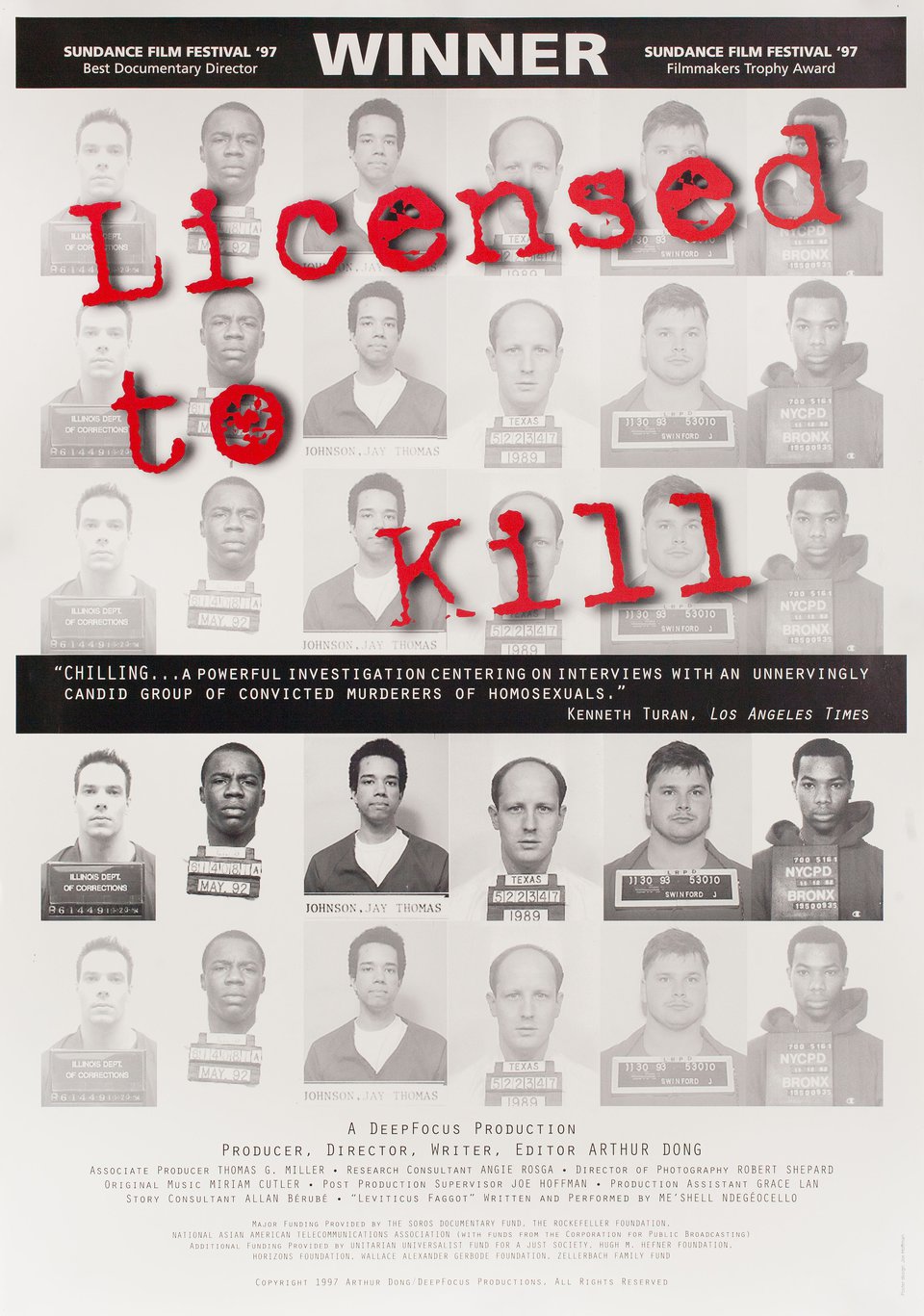 Licensed to Kill Original 1997 U.S. One Sheet Movie Poster