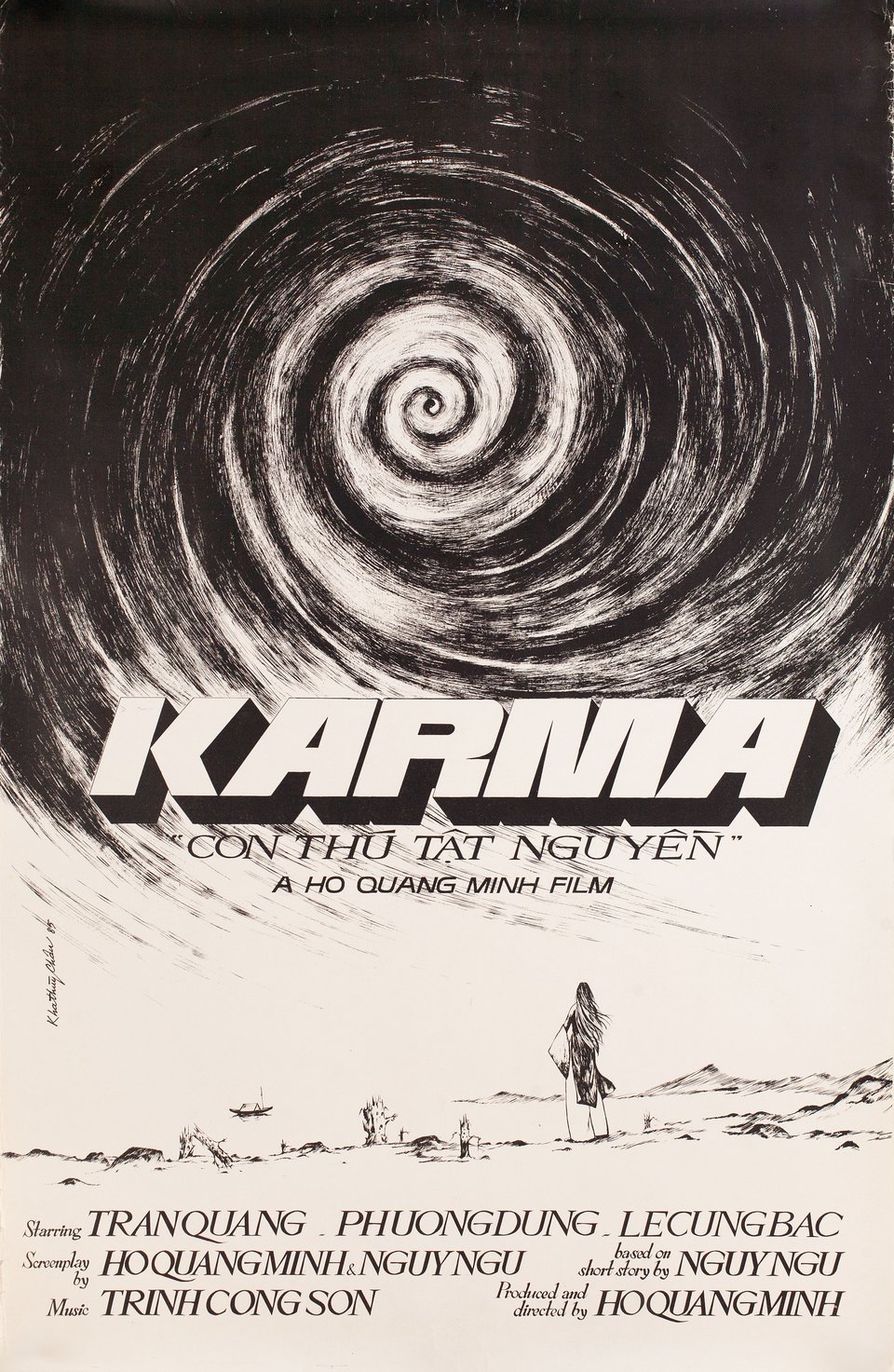 Karma Original 1986 U.S. Movie Poster
