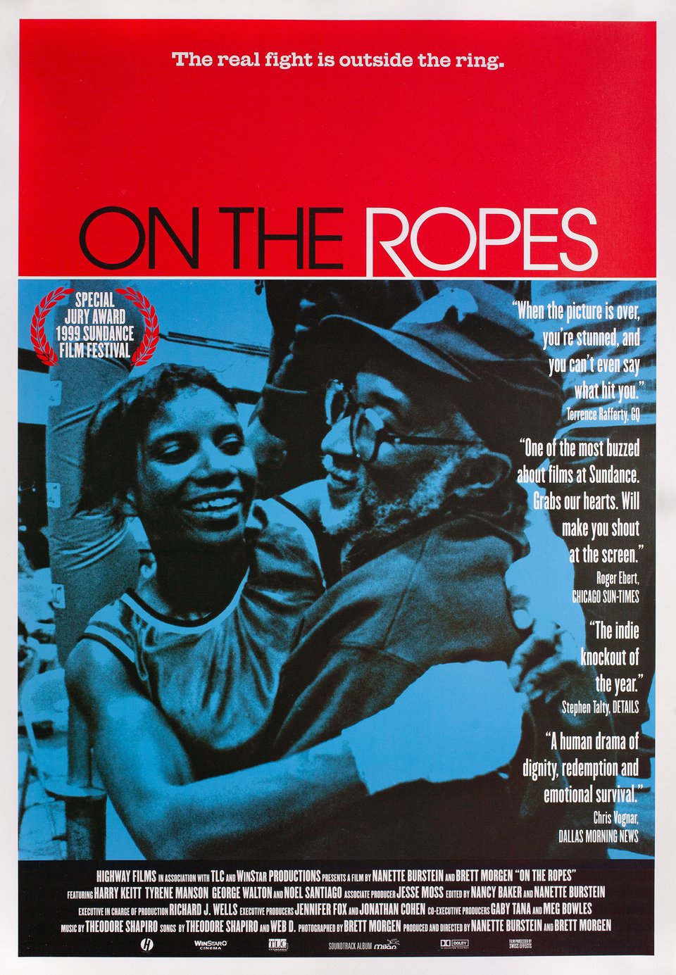 On the Ropes Original 1999 U.S. Mini Movie Poster
