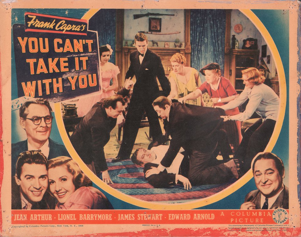 You Can't Take It with You Original 1938 U.S. Scene Card