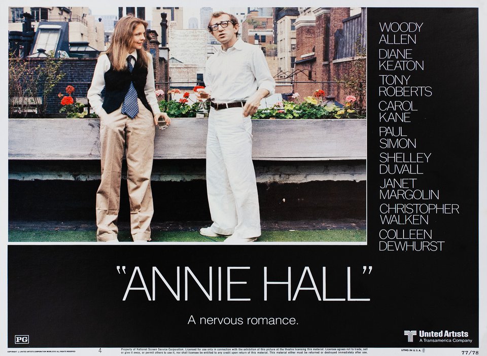 Annie Hall Original 1977 U.S. Scene Card