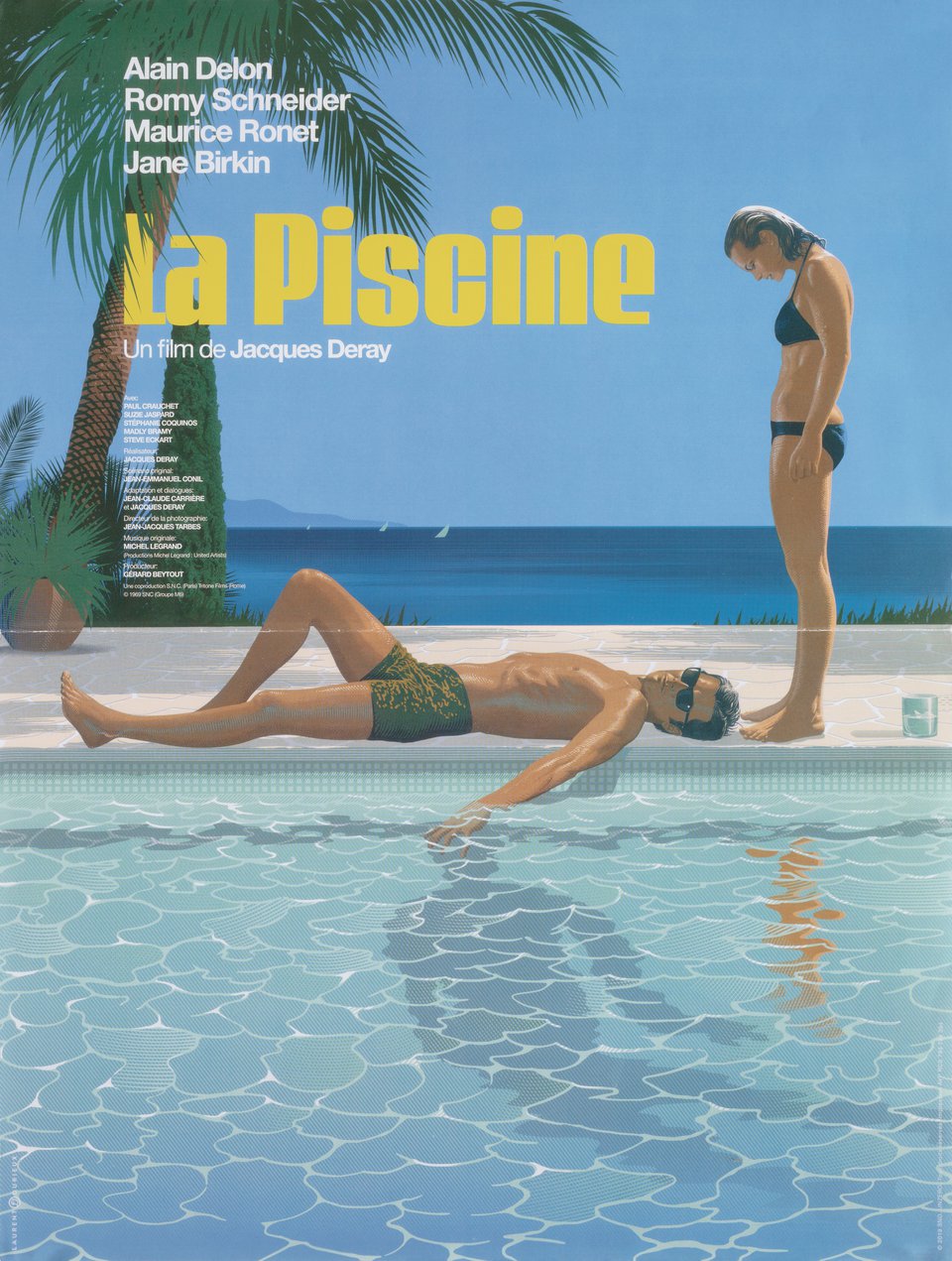 La Piscine Original R2019 French Petite Movie Poster