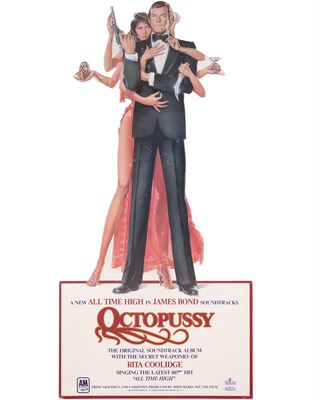 Octopussy Original 1983 U.S. Mini Standee Alternate Image