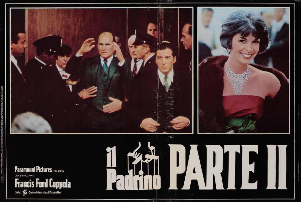 The Godfather: Part II Original 1975 Italian Fotobusta Movie Poster