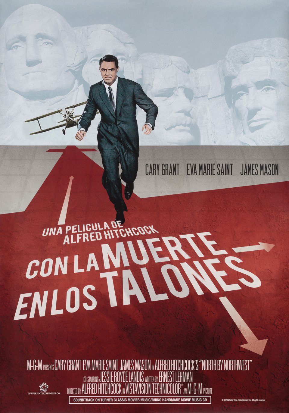 north by northwest 1959 poster