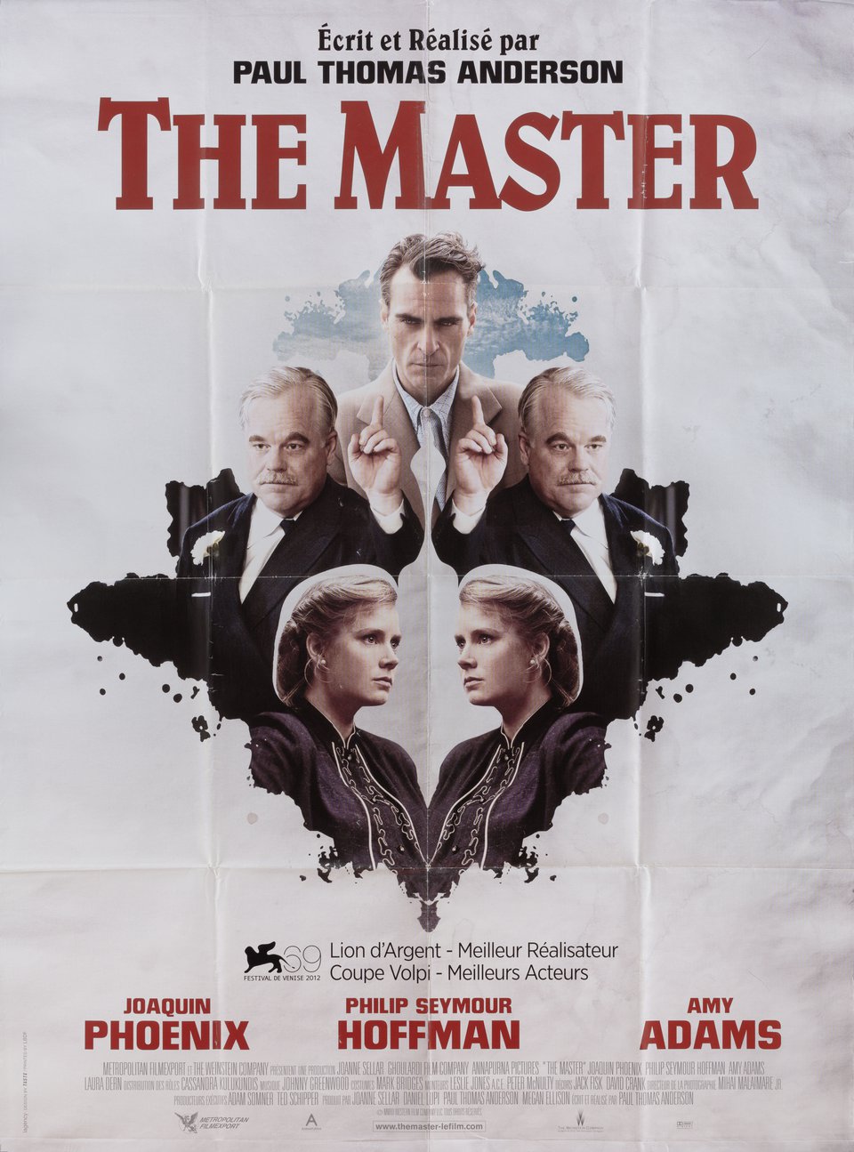 The Master Original 2012 French Grande Movie Poster