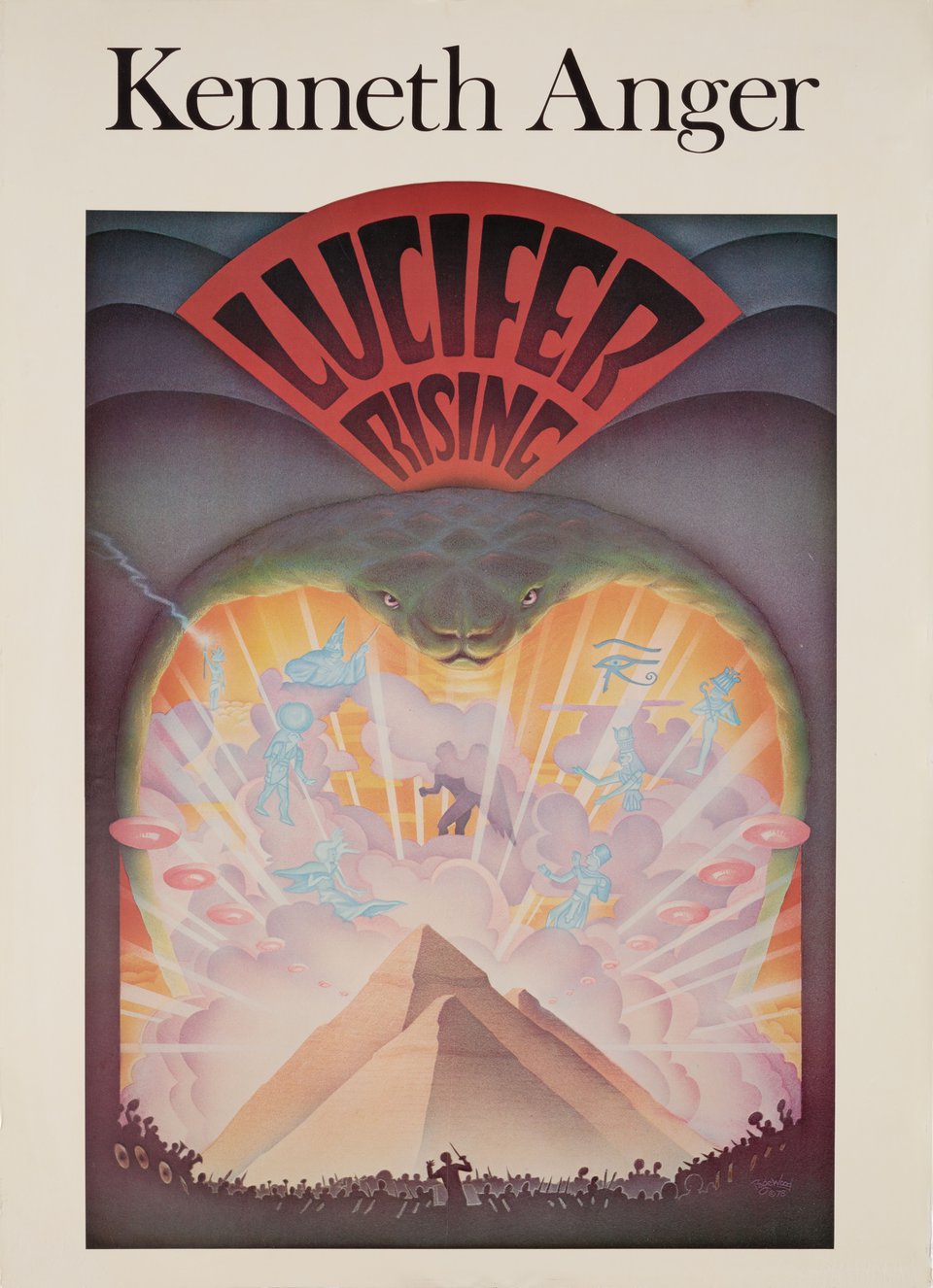 Lucifer Rising Original 1980 U.S. Movie Poster