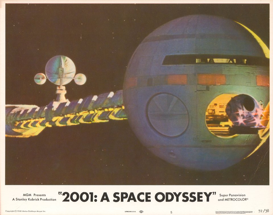2001: A Space Odyssey Original R1972 U.S. Scene Card