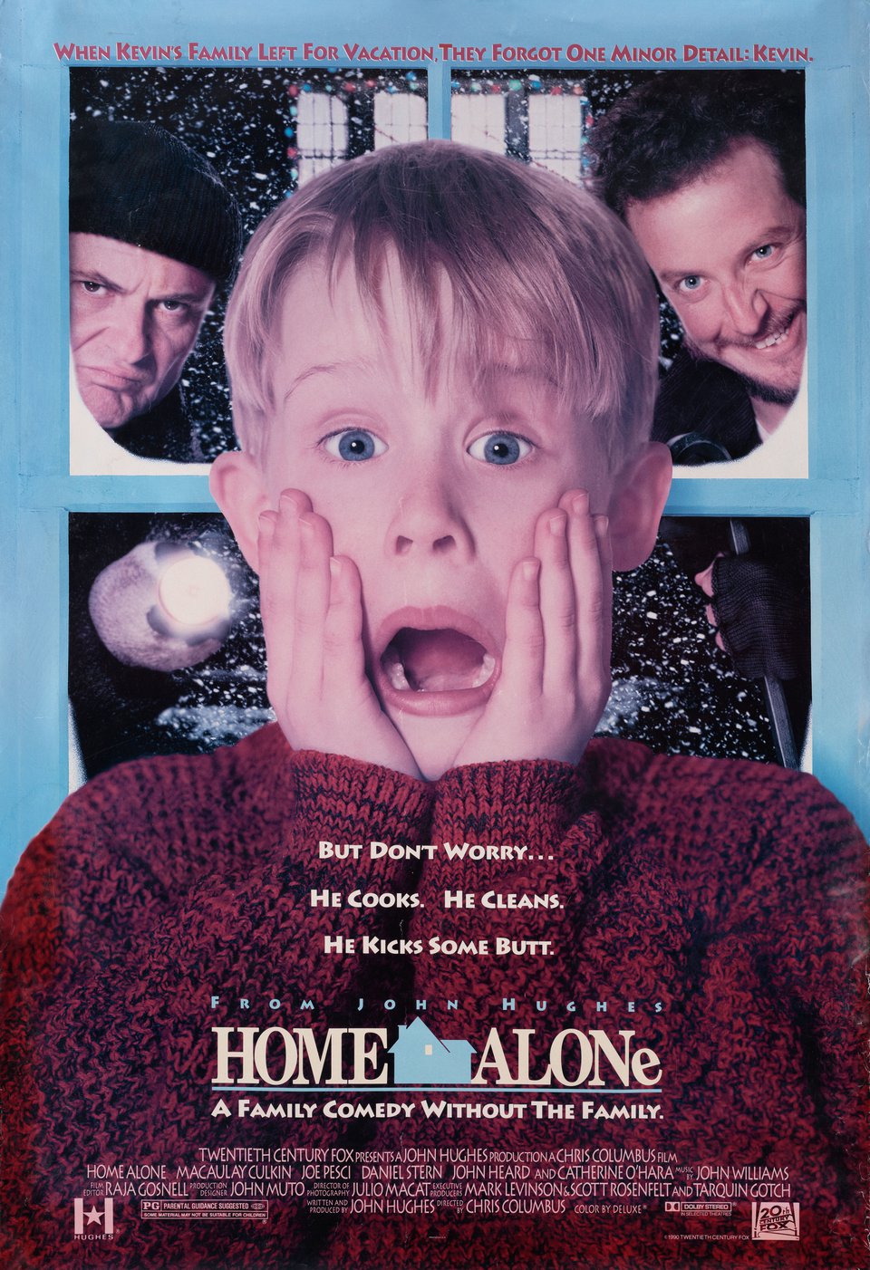 Home Alone Original 1990 U.S. One Sheet Movie Poster