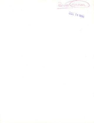 Pee-Wee's Playhouse Original 1991 U.S. Silver Gelatin Single-Weight Photo Alternate Image