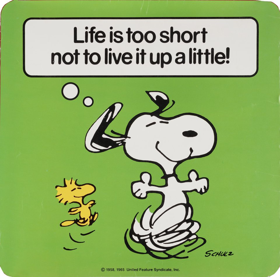 Peanuts Original 1970s U.S. Mini Poster