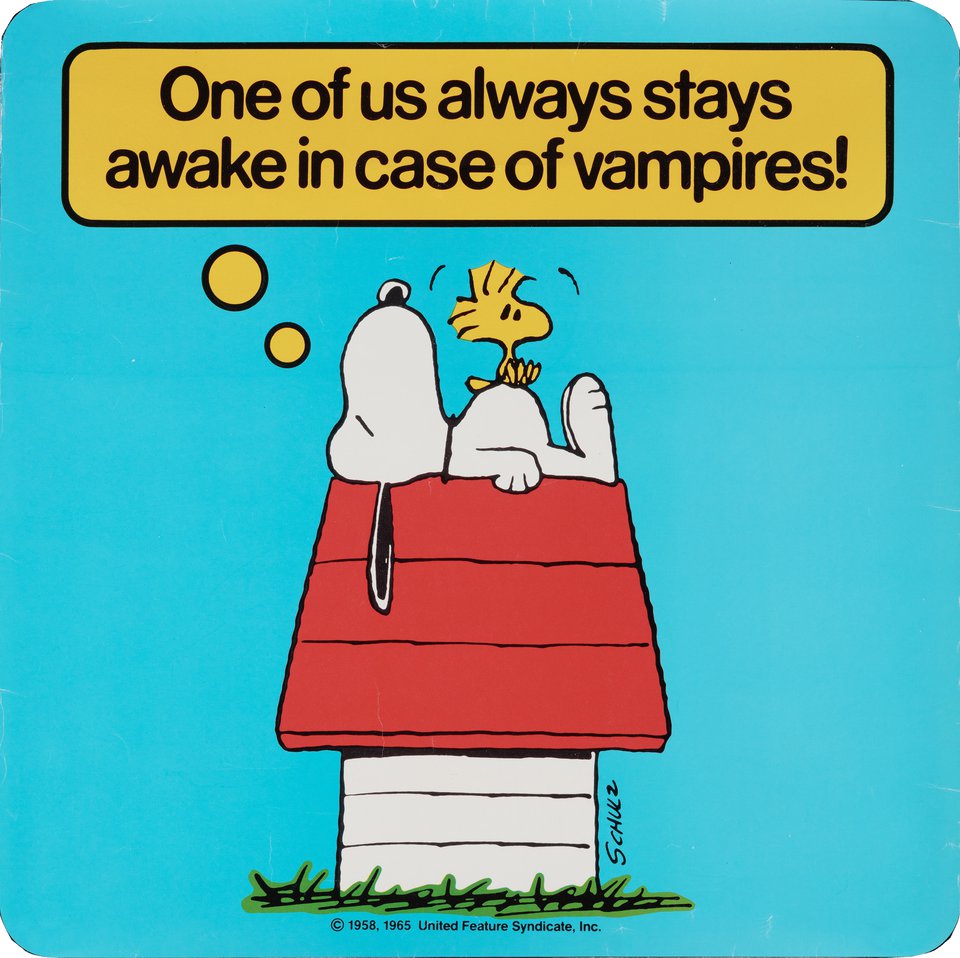 Peanuts Original 1970s U.S. Mini Poster