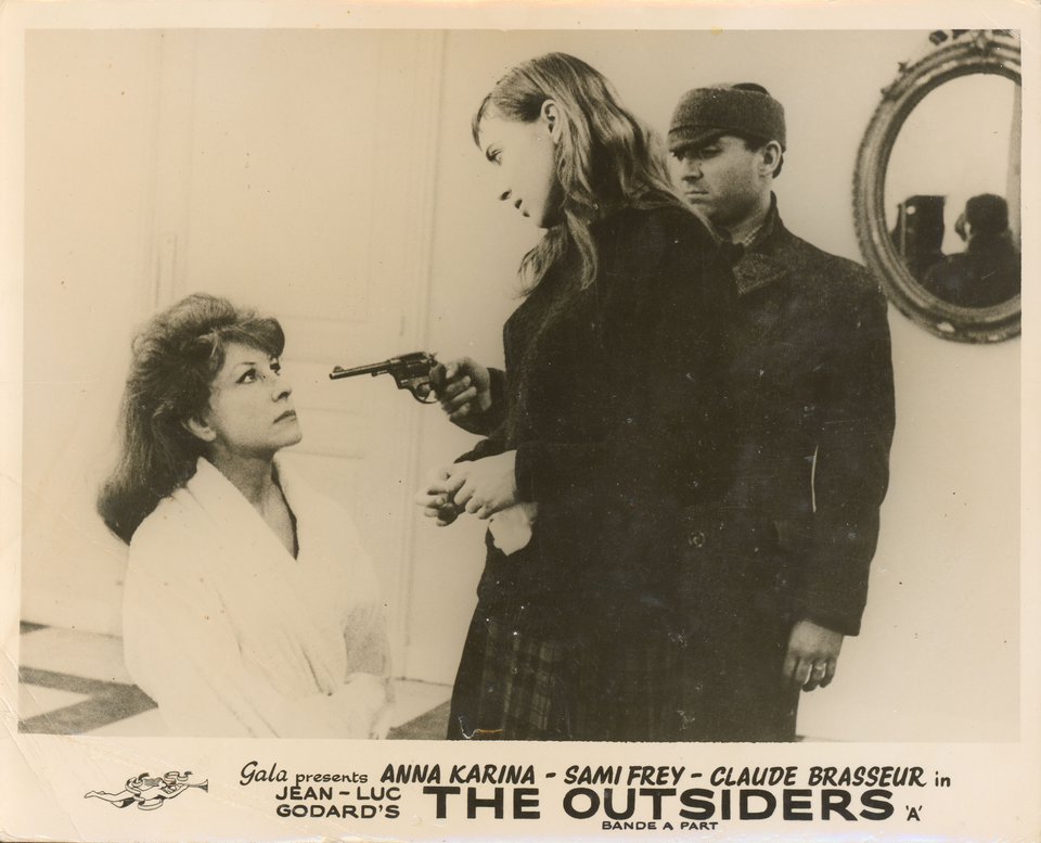 Band of Outsiders Original 1964 British Front of House Card