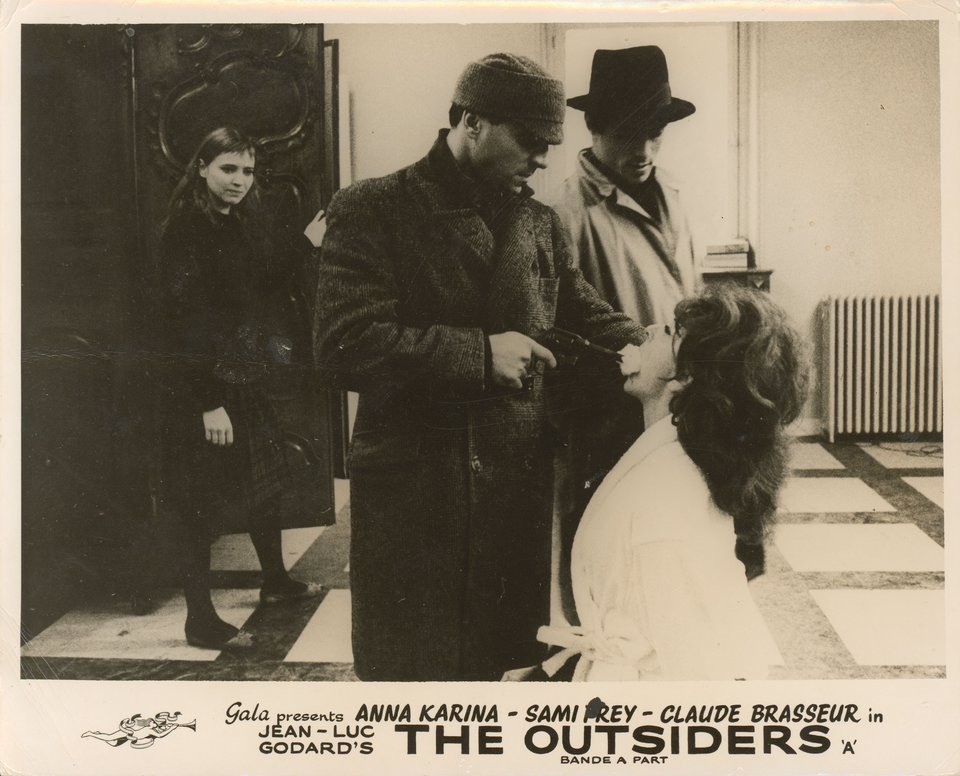 Band of Outsiders Original 1964 British Front of House Card