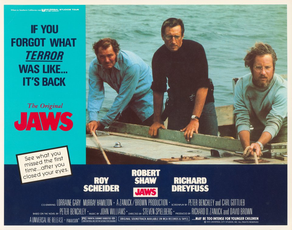 Jaws Original R1979 U.S. Scene Card