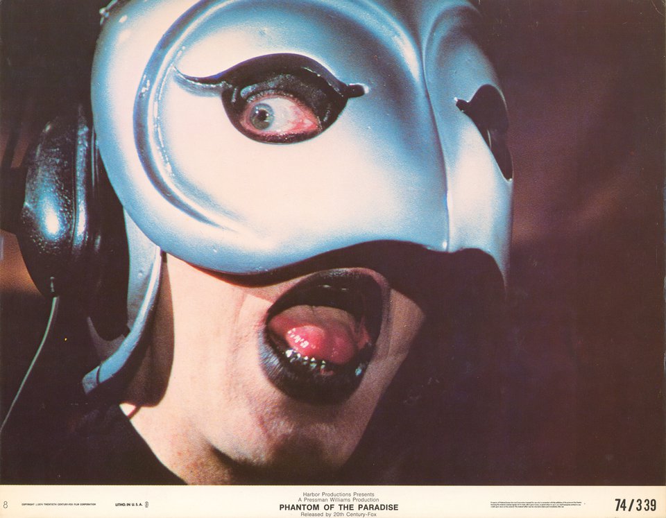 Phantom of the Paradise Original 1974 U.S. Scene Card