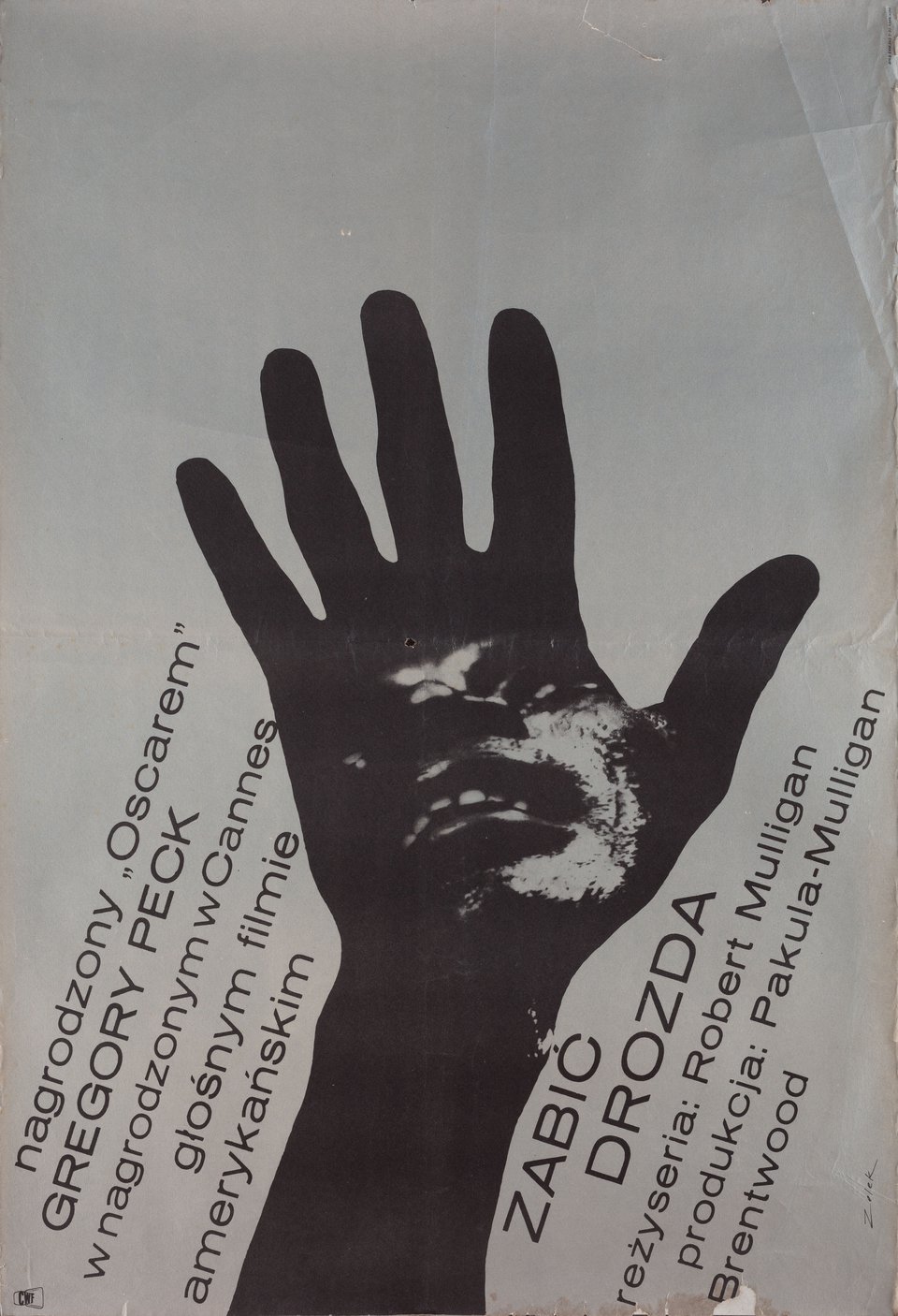 To Kill a Mockingbird Original 1962 Polish A1 Movie Poster