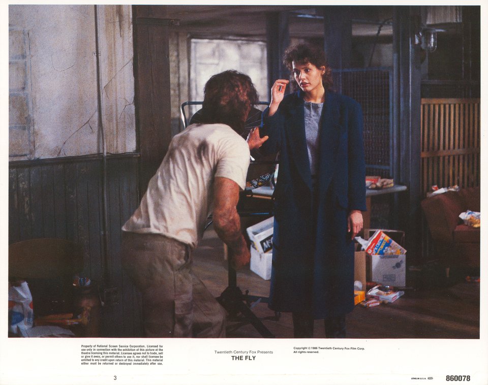 The Fly Original 1986 U.S. Scene Card