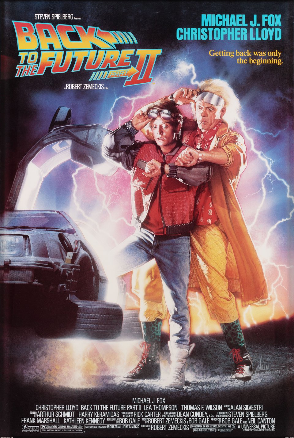 Back to the Future Part II (1989) Original Movie Posters