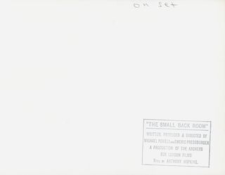 The Small Back Room Original 1949 British Production Photo Alternate Image